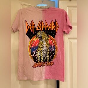 Def Leopard Graphic T - Small